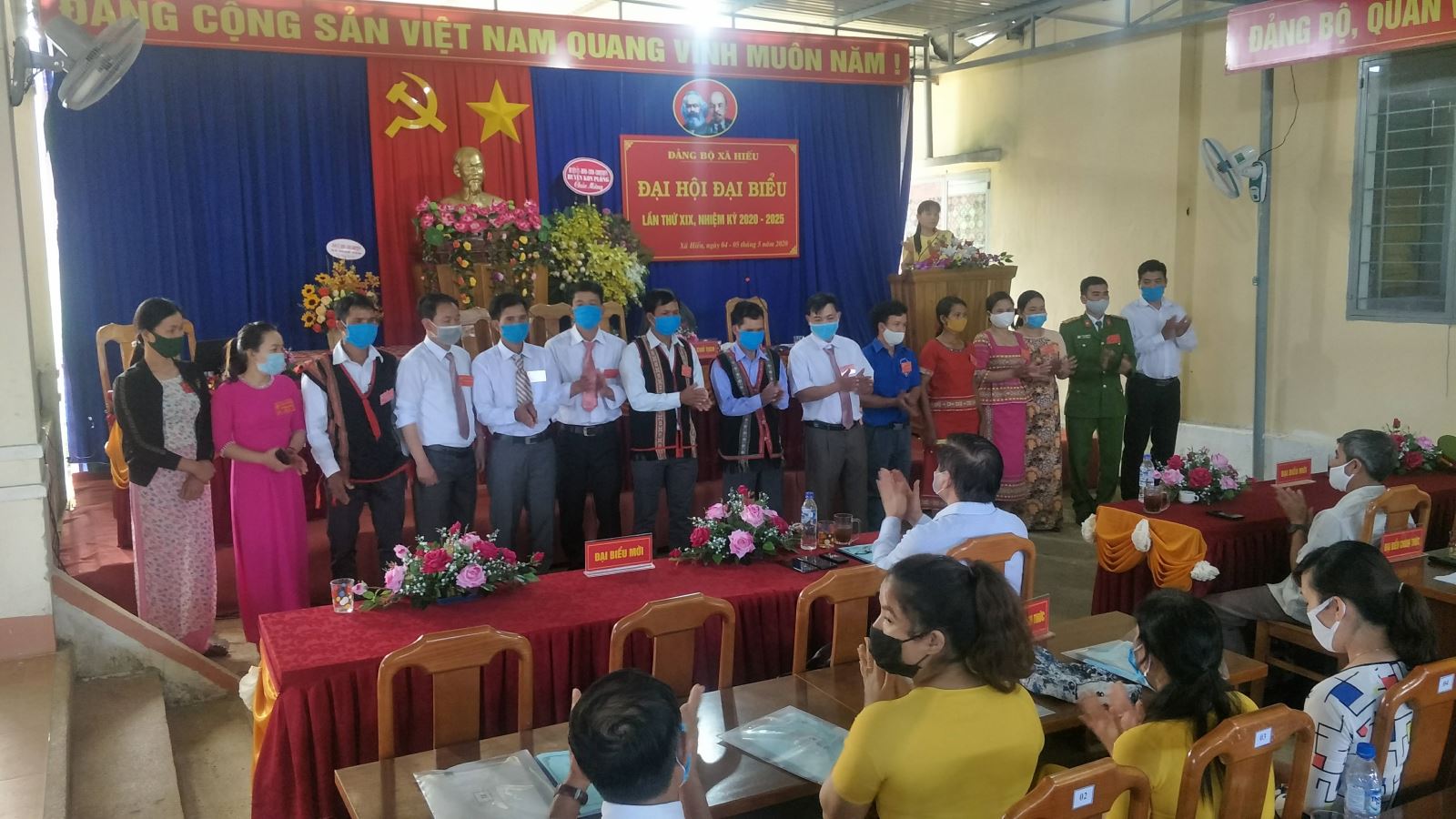 Đại hội Đảng bộ xã Hiếu. lần thứ XIX, nhiệm kỳ 2020-2025